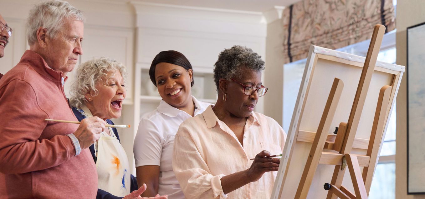 Residents Painting