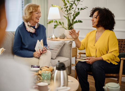 Residents at Book Club