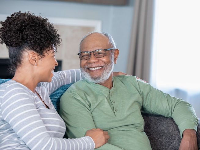 resident and family member