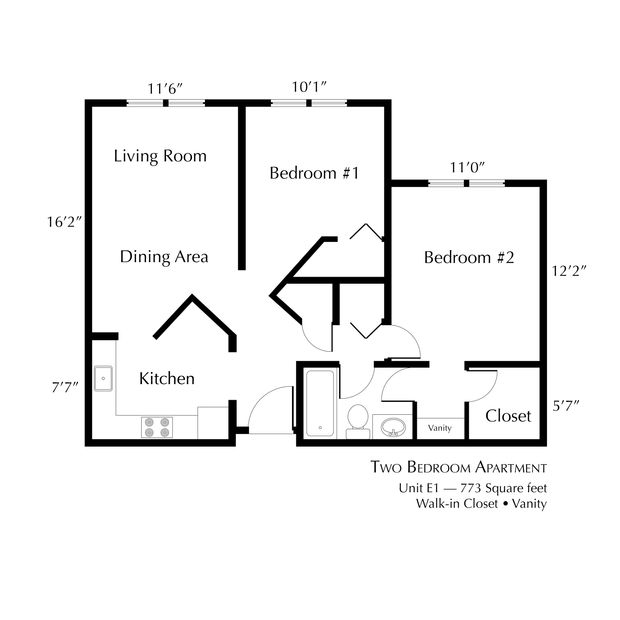 Sunrise at Countryside Two Bedroom