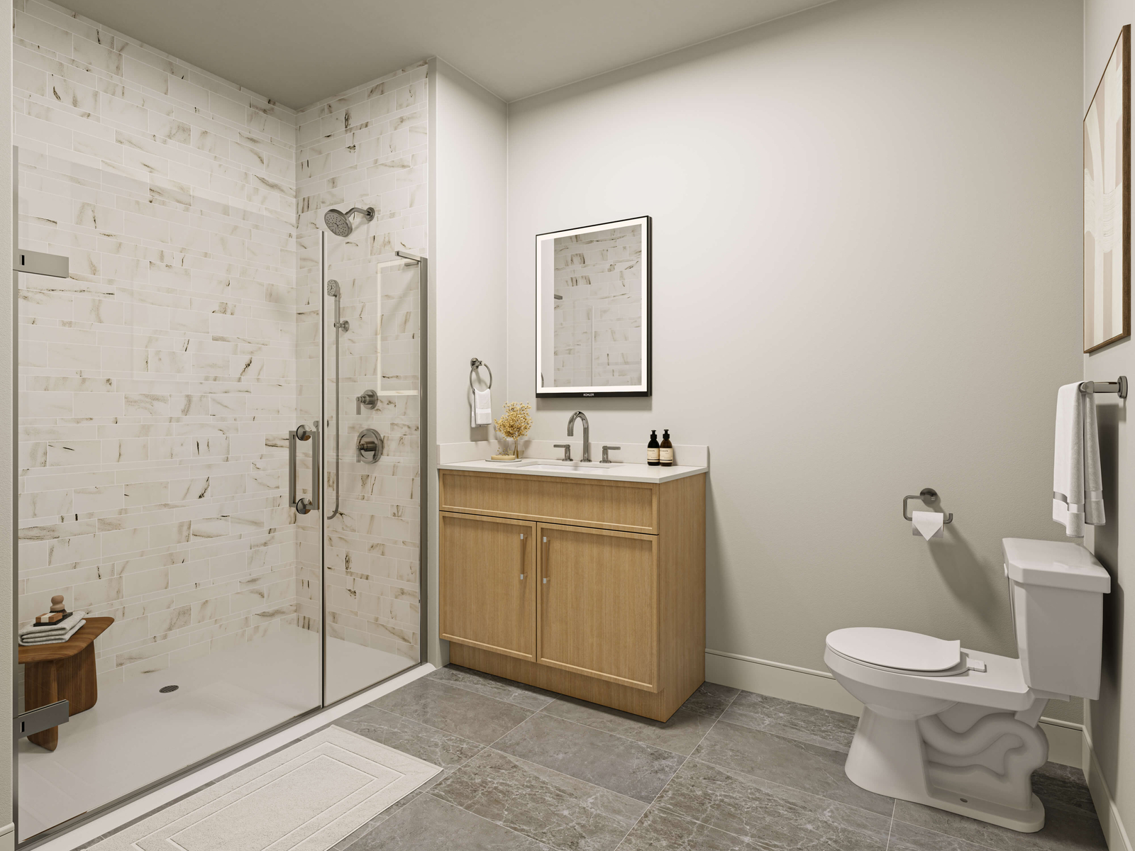 ensuite rendering