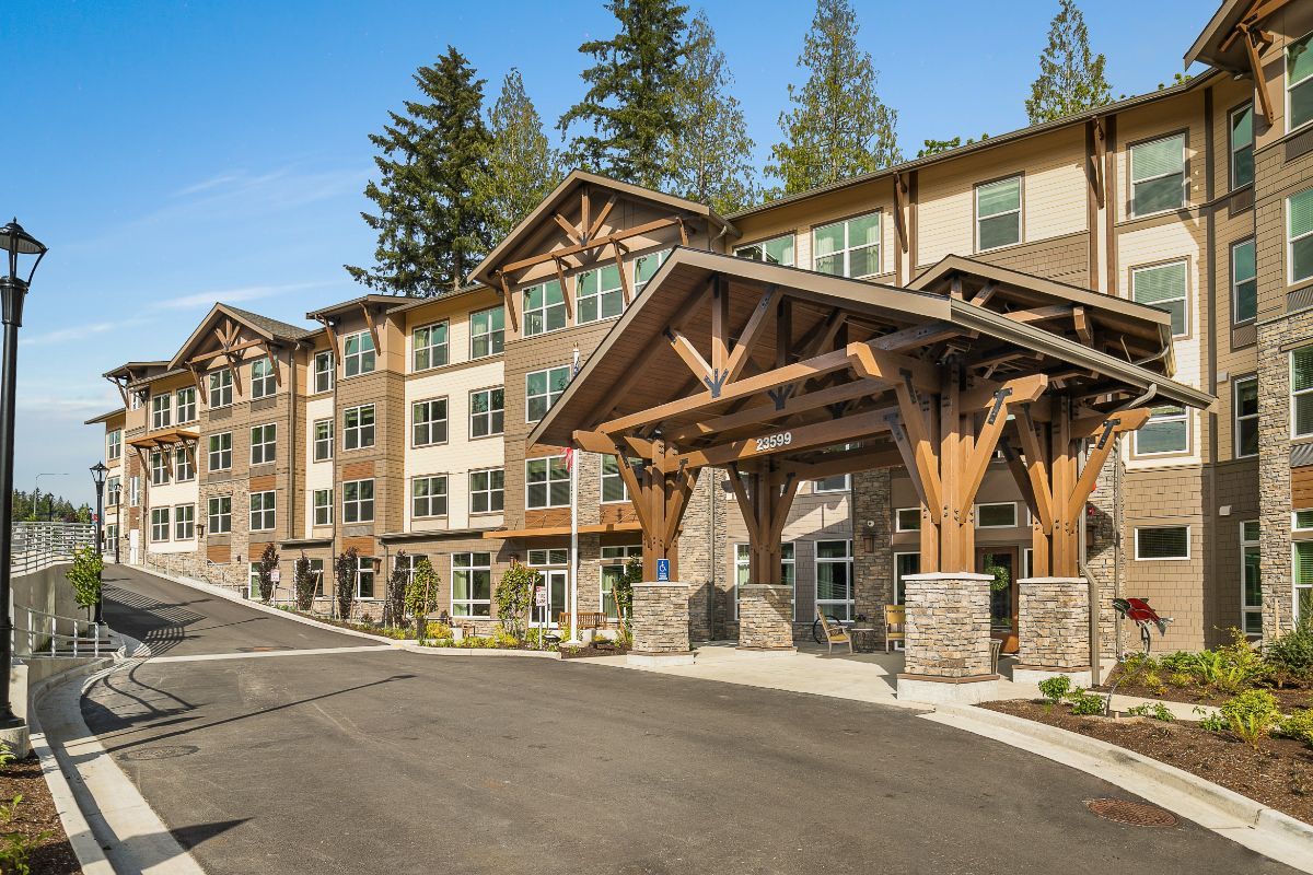 Sunrise of Issaquah Front Entrance