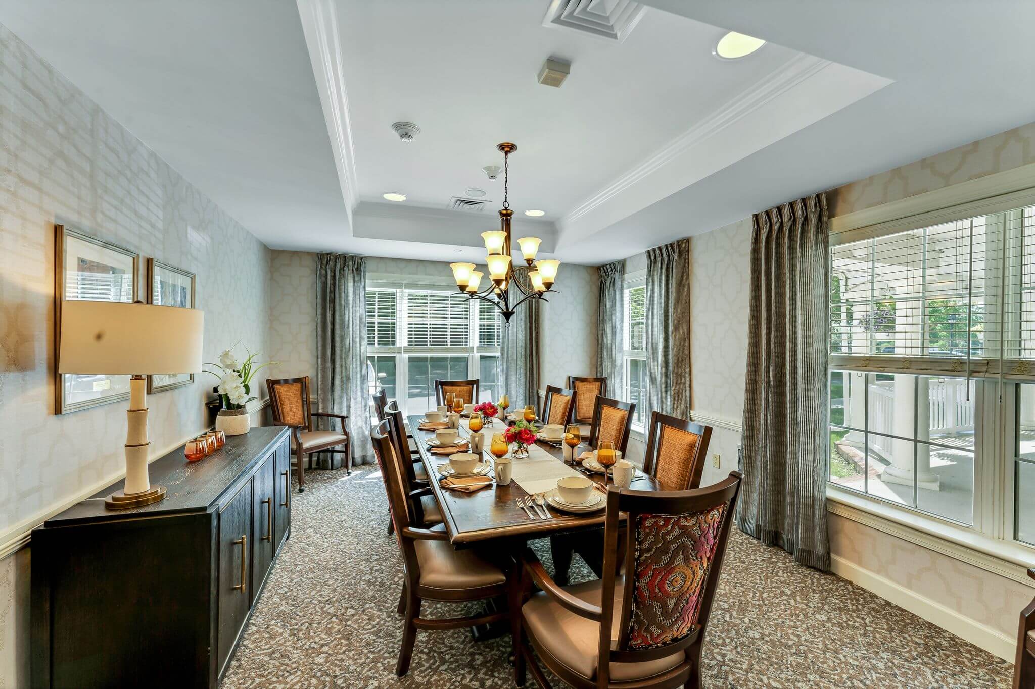 Private Dining Room | Sunrise of East Setauket 