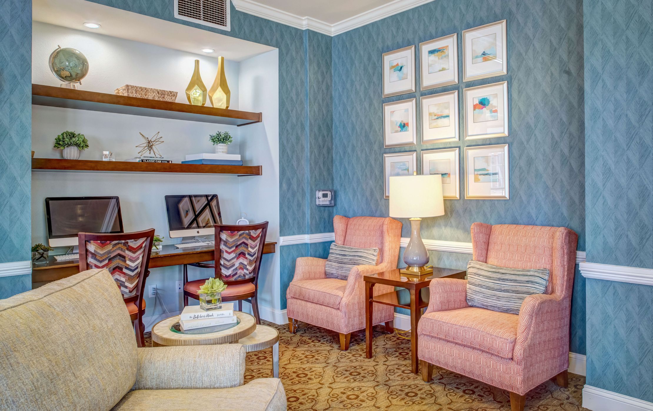 Sunrise of Beverly Hills I living room