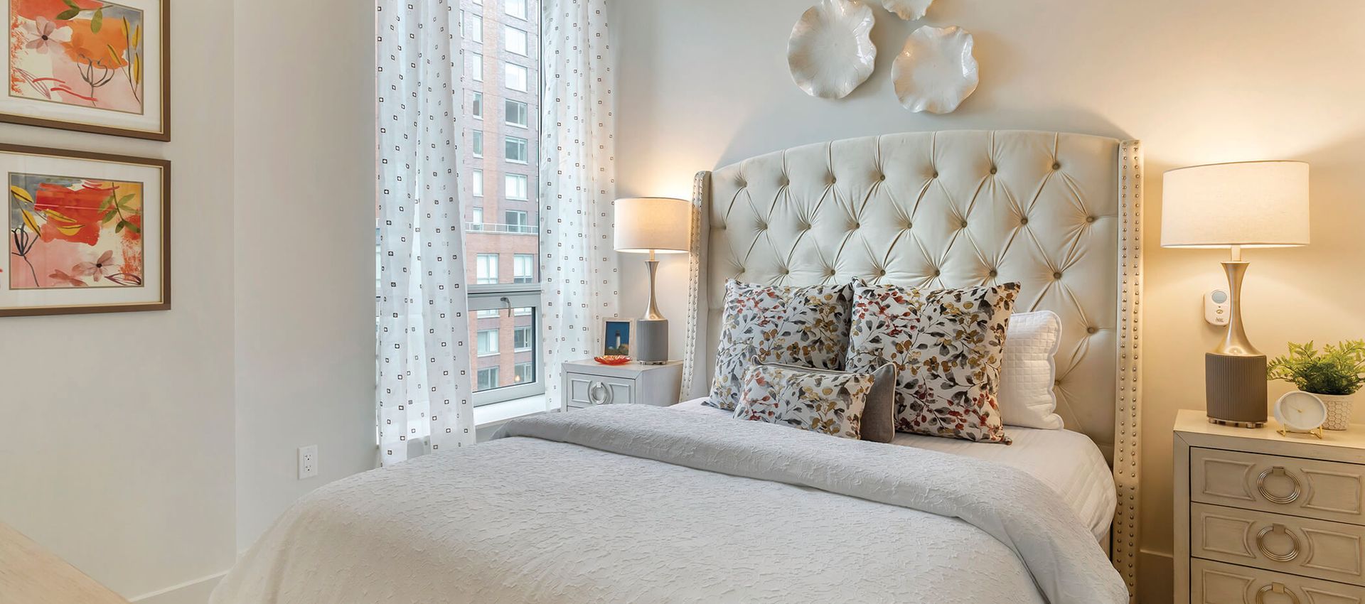 Battery Park, NYC | Model Bedroom