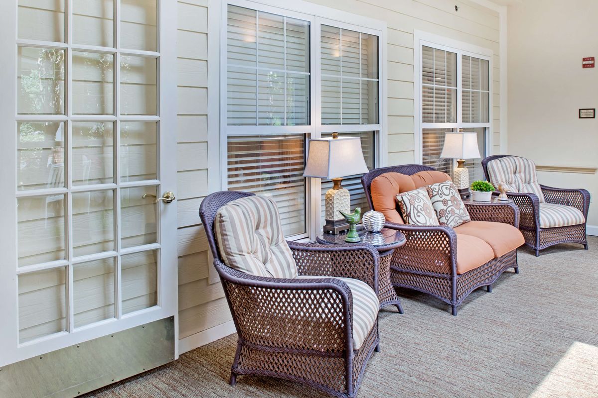 Indoor Sun Porch at Sunrise of Decatur