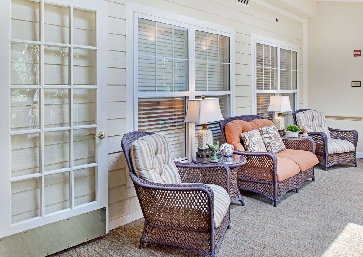 Indoor Sun Porch at Sunrise of Decatur