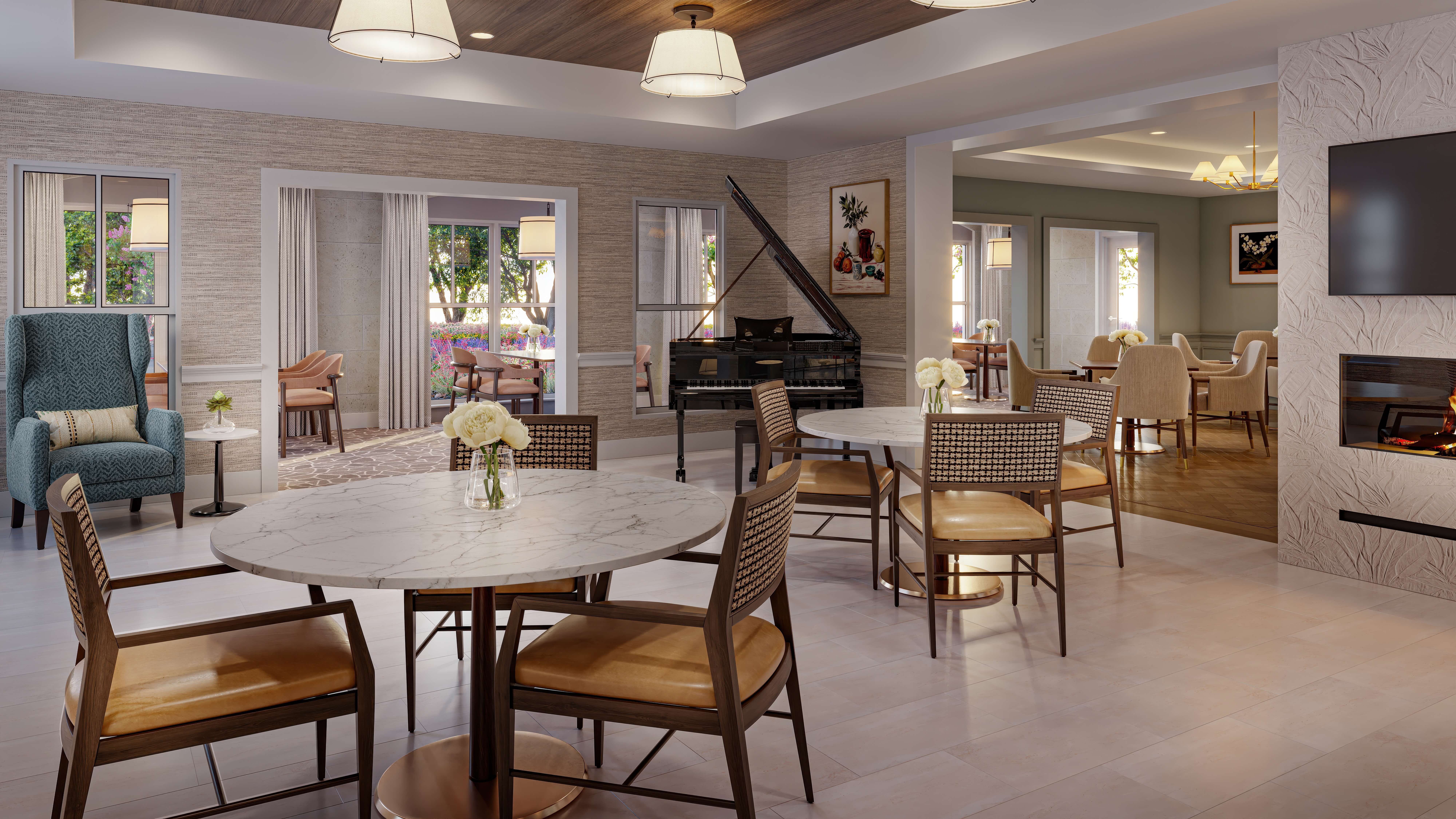 Dining Room | Sunrise of Long Beach