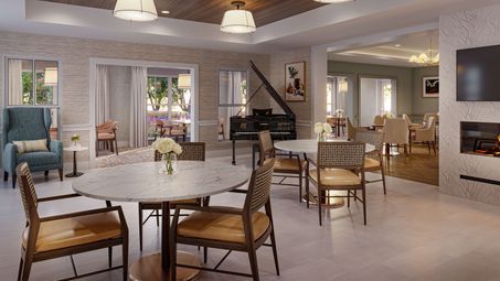 Dining Room | Sunrise of Long Beach