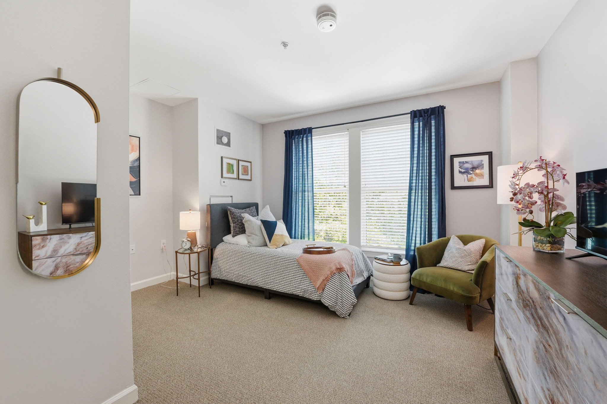 Model Bedroom Suite | Sunrise of Raleigh