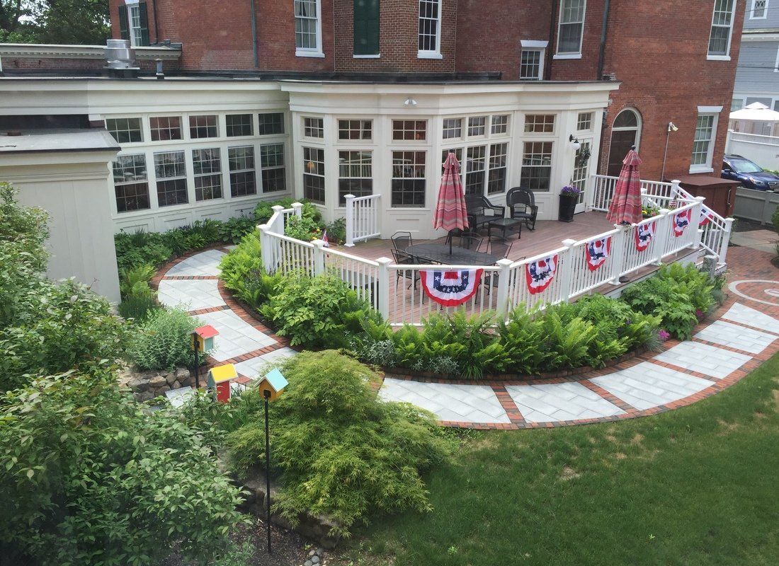 John Bertram House Courtyard