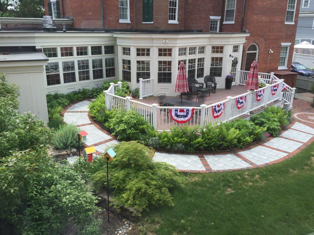 John Bertram House Courtyard