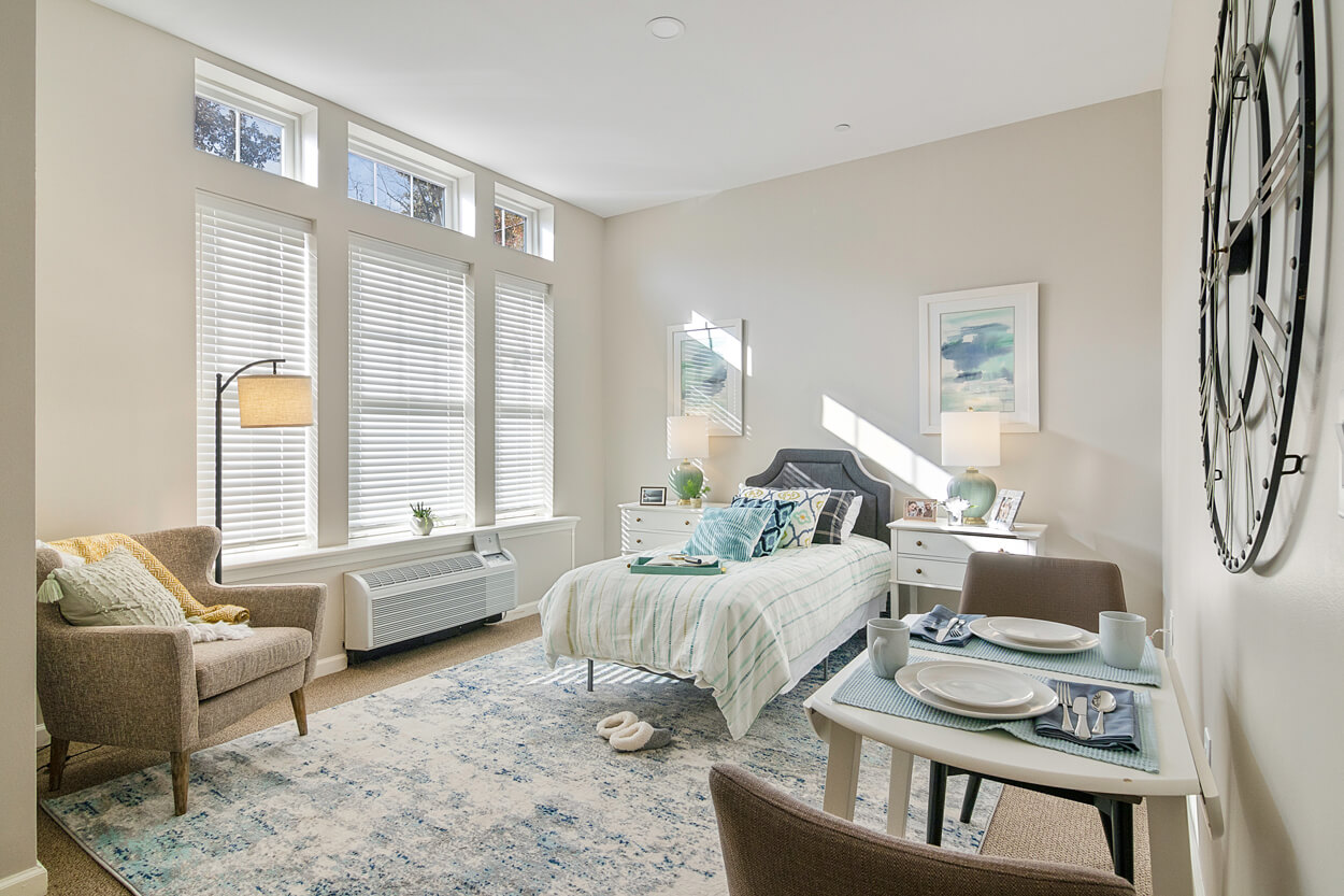 Model Bedroom | Sunrise of Staten Island 