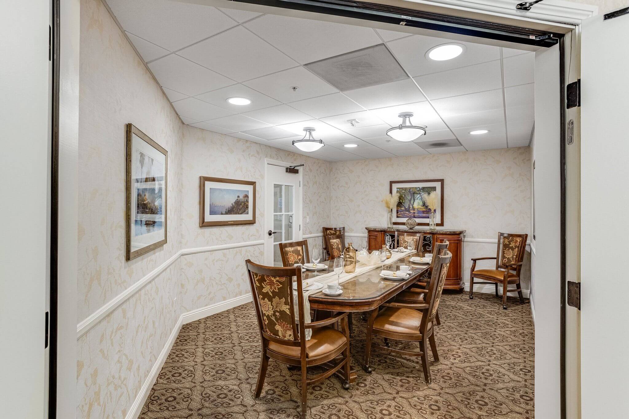 Sunrise of Yorba Linda | Private Dining Room