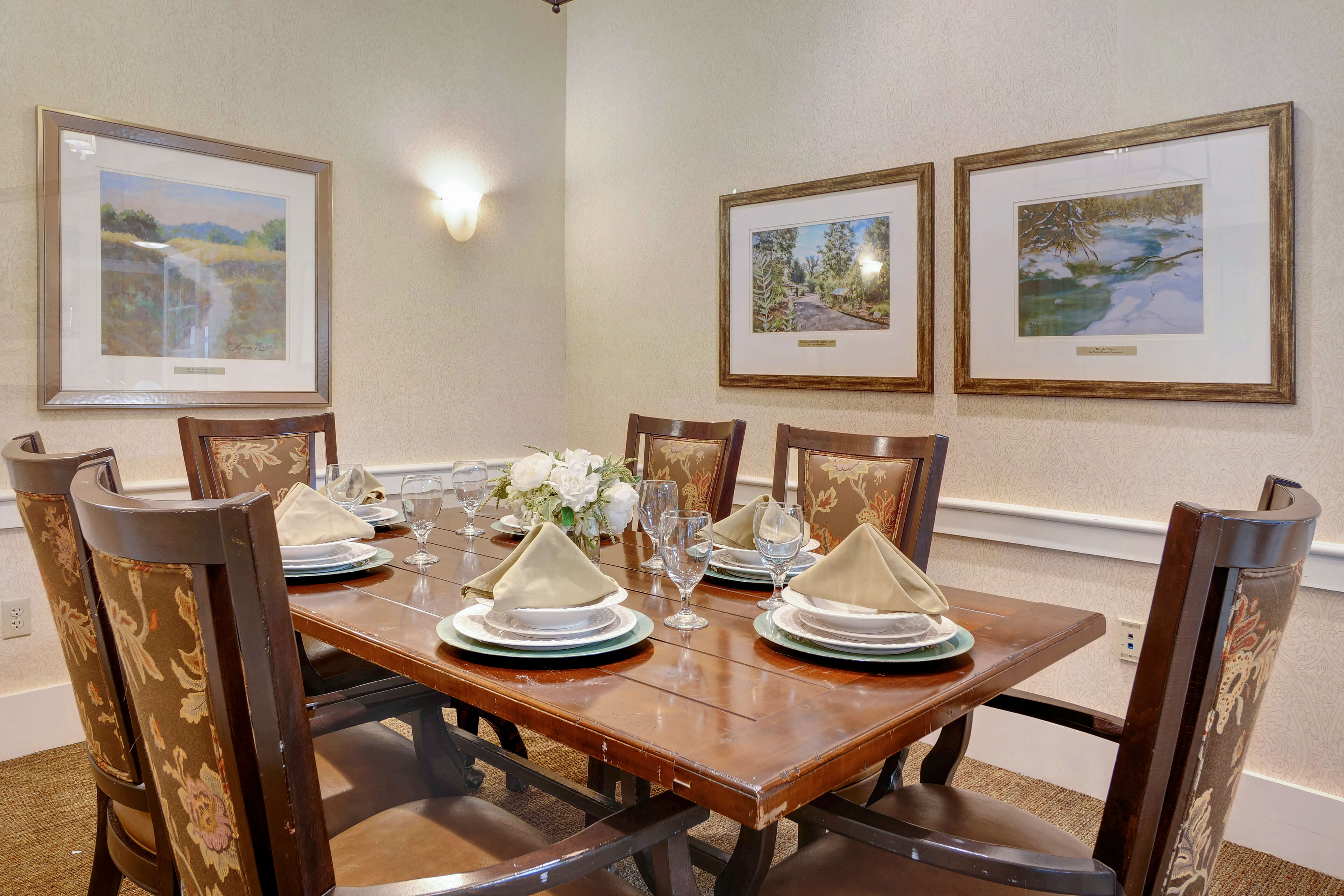 Sunrise of Westminster | Private Dining Room