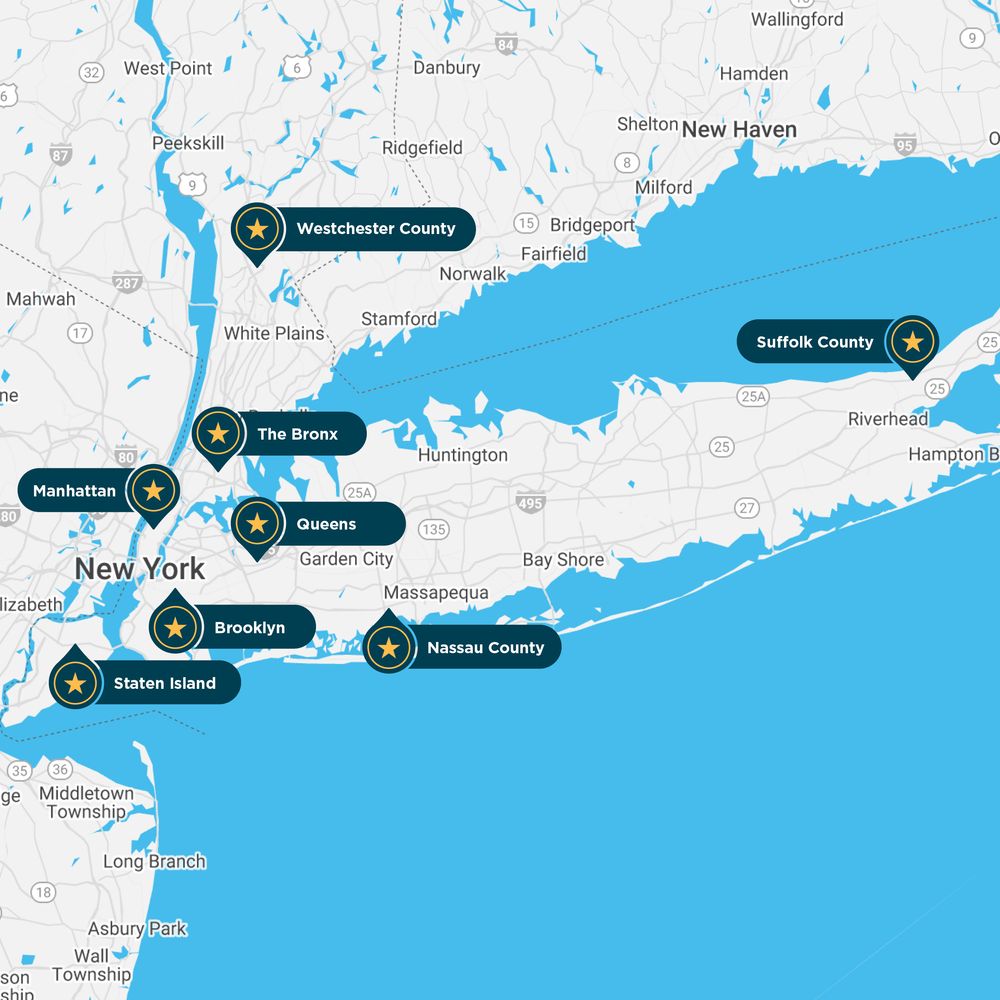 Dignity Home Care Service Area Map