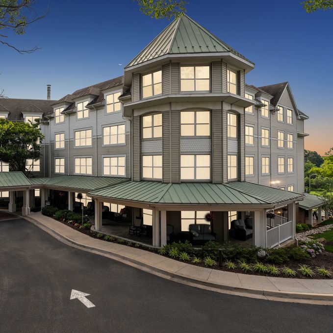 Sunrise at Bluemont Park Exterior