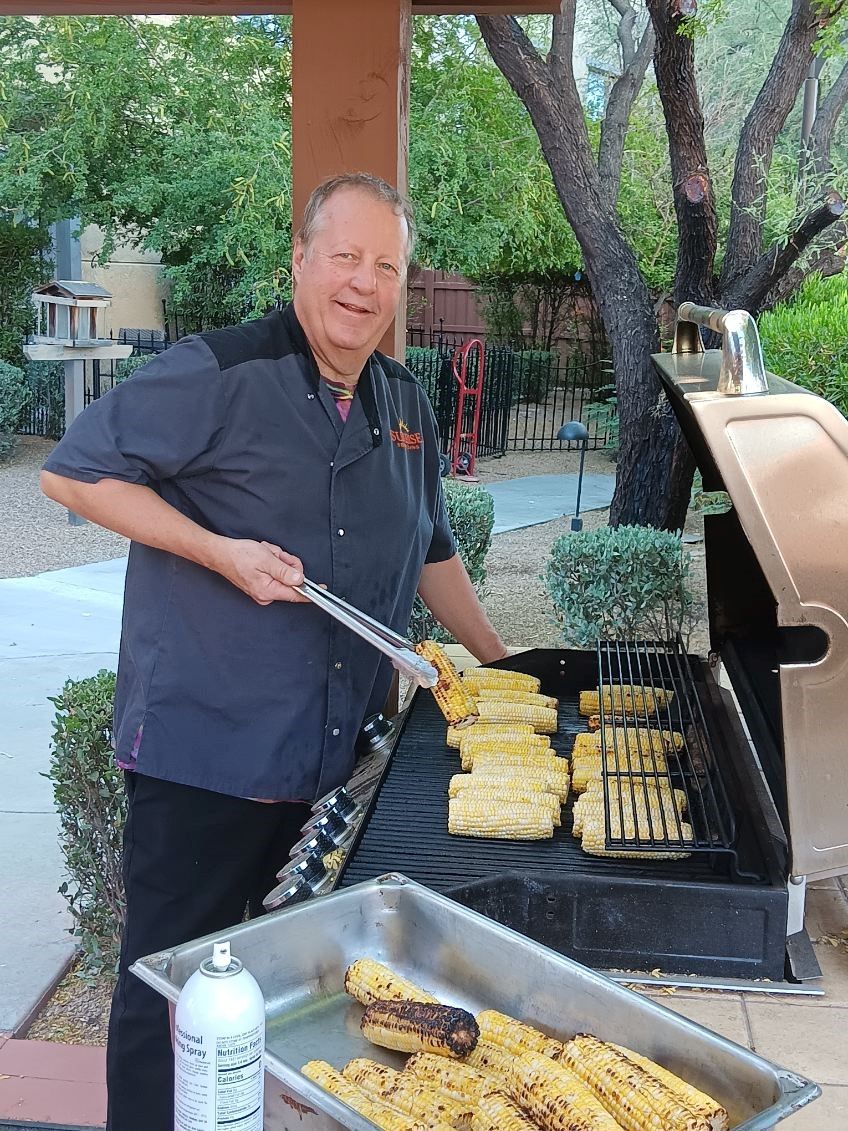chef bob grilling