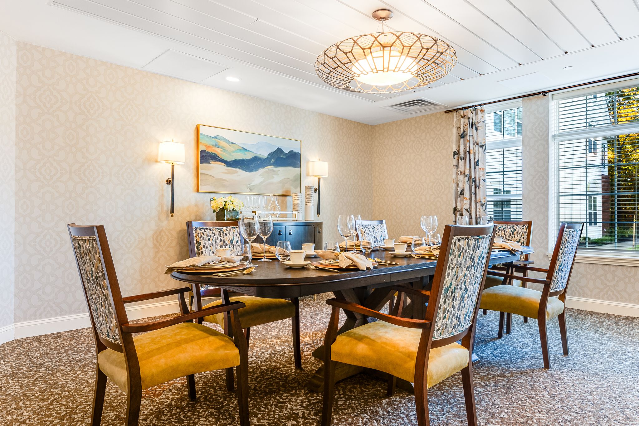 Private Dining Room | Brighton Gardens of Saddle River
