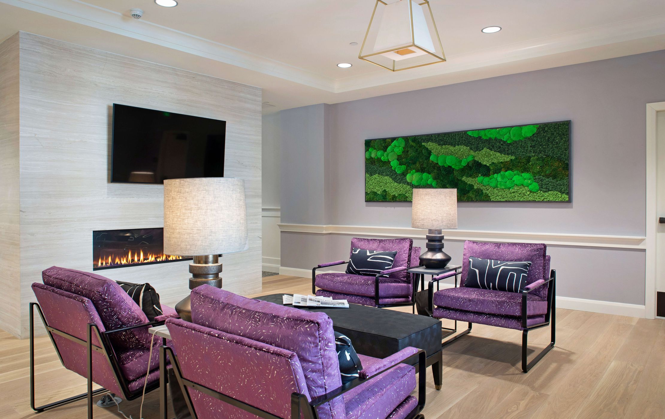 Sunrise of Redwood City I sitting area