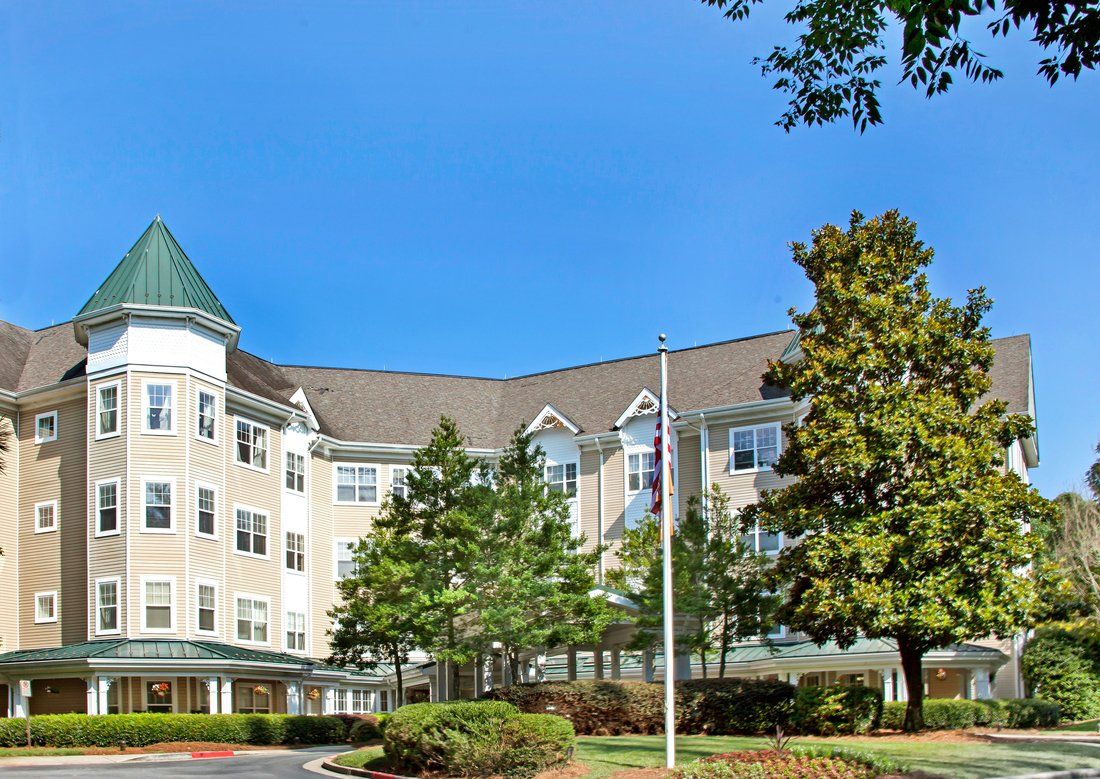 Exterior at Sunrise at Huntcliff Summit II, GA Assisted Living