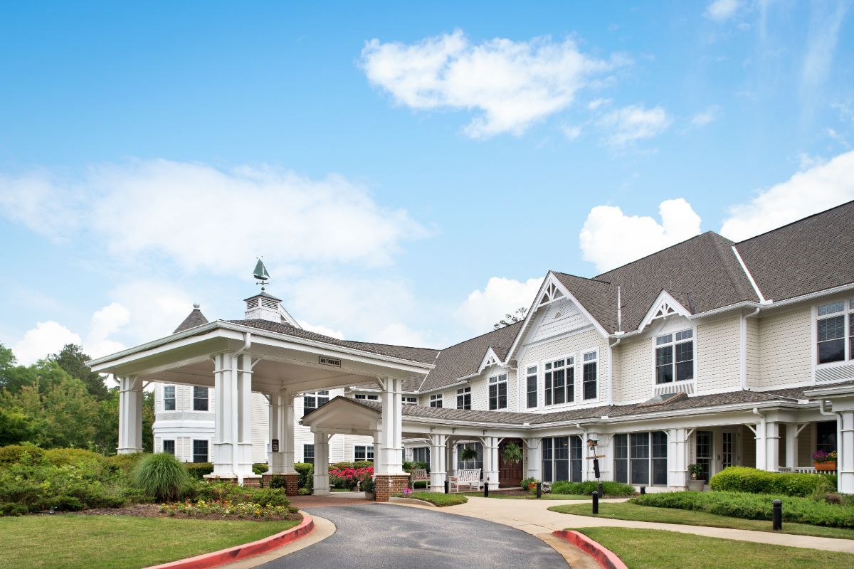 Exterior at Sunrise at Five Forks