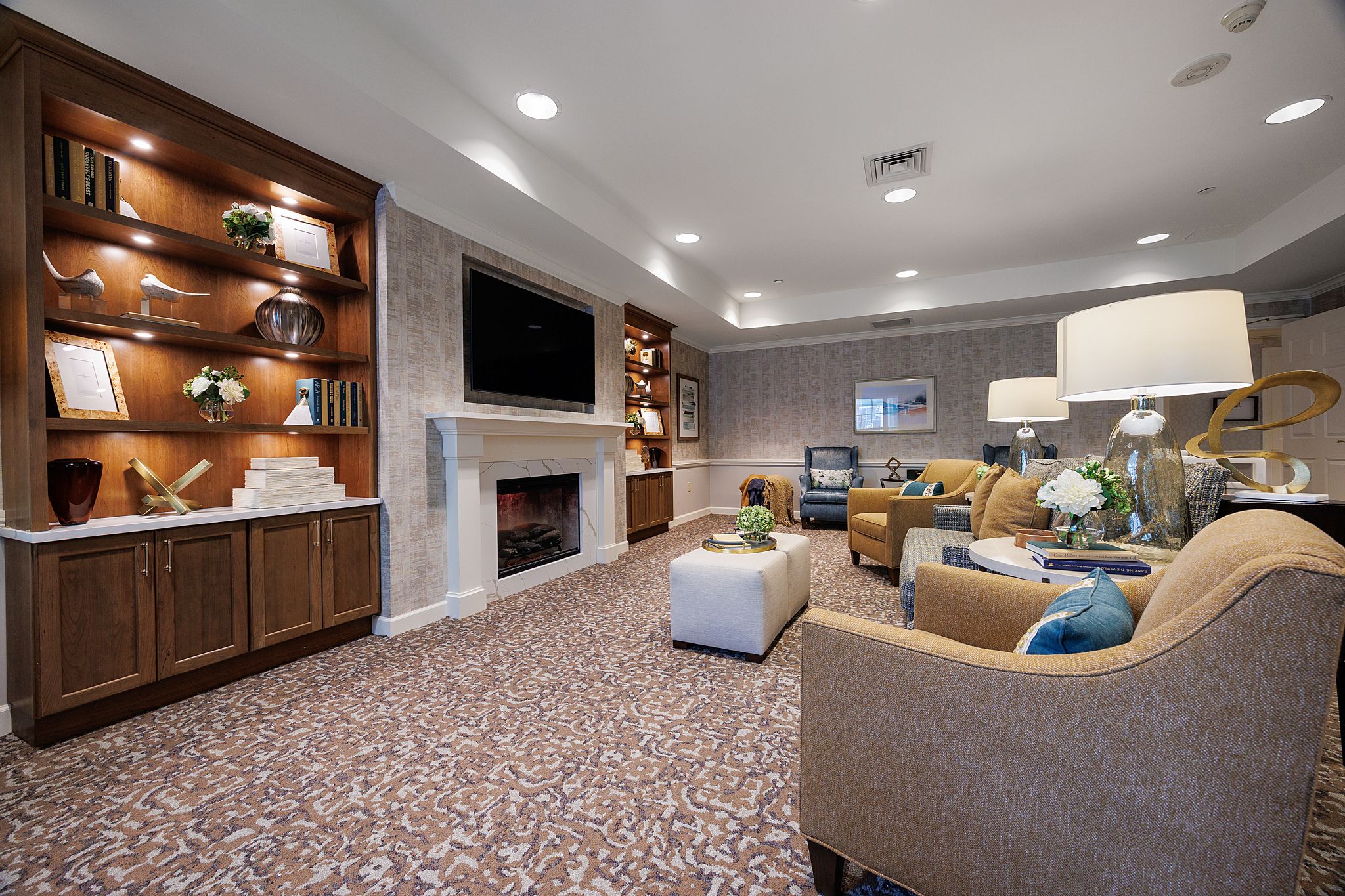 Living Room | Sunrise at Fleetwood 