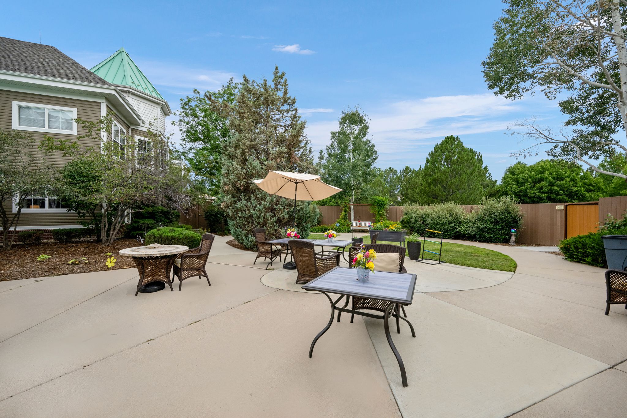 Patio | Sunrise at Orchard