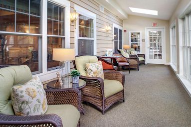 Sunrise of Naperville North | Porch