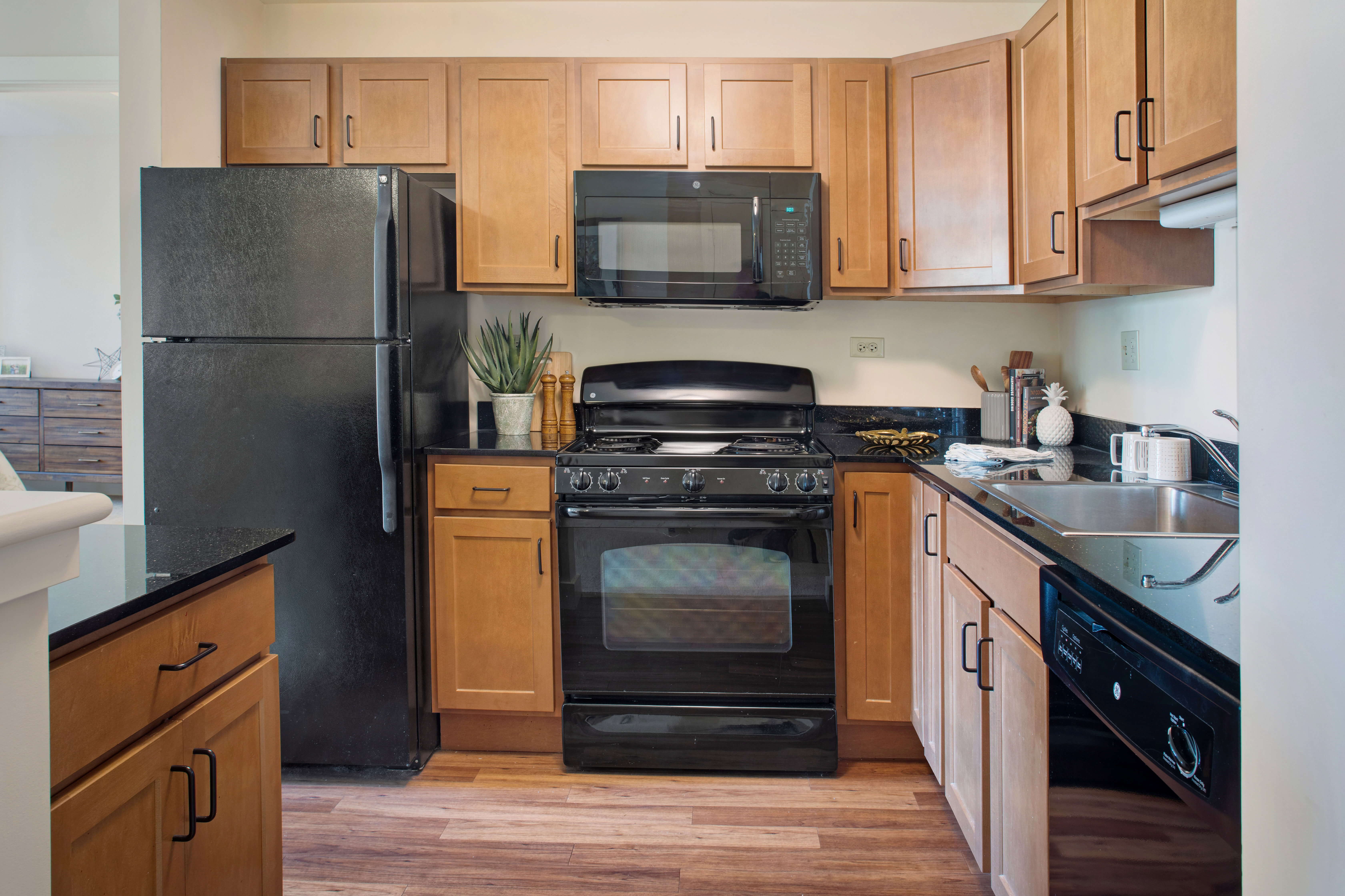 Sunrise of Fountain Square | Kitchen