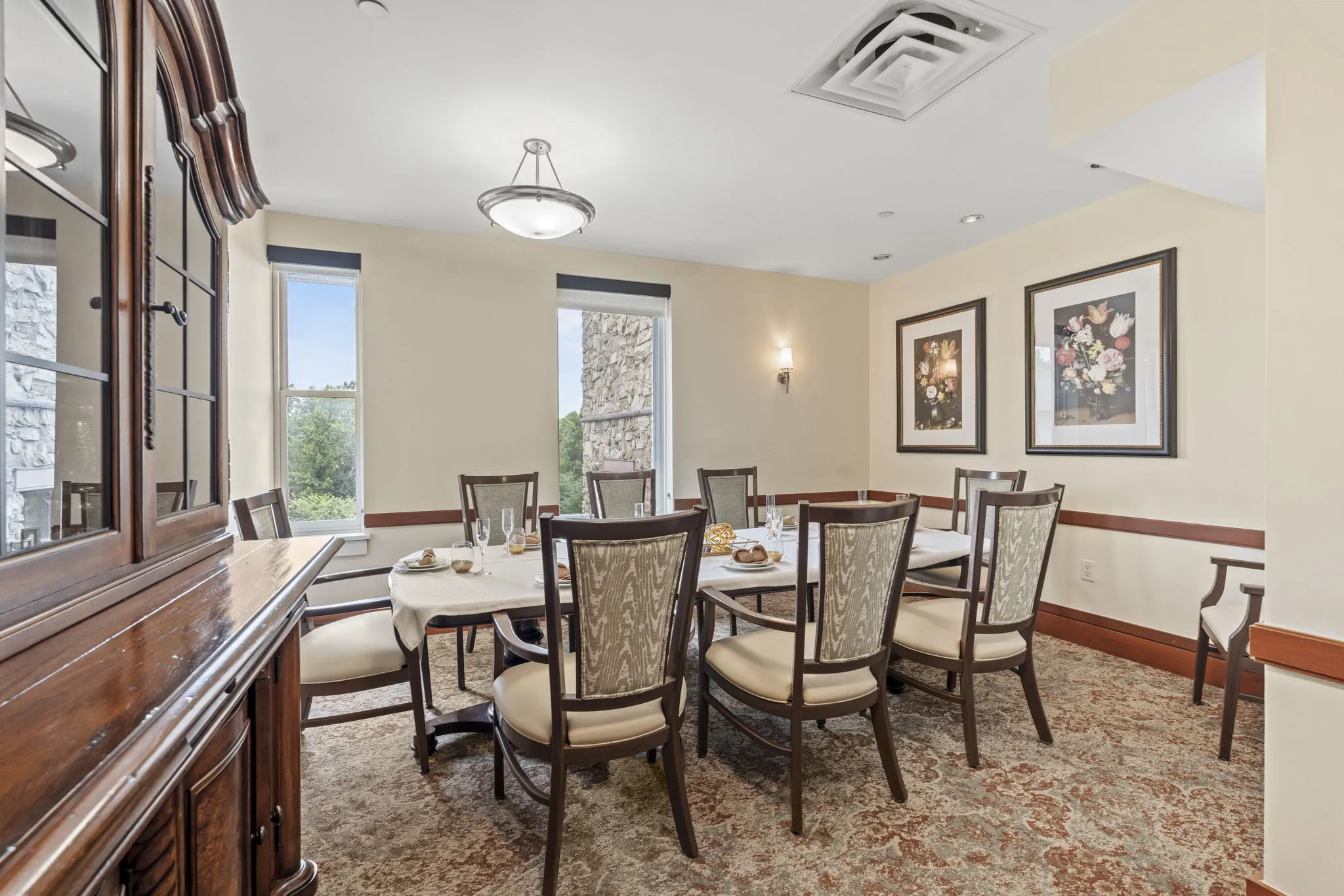 Sunrise at Fox Hill | Private Dining