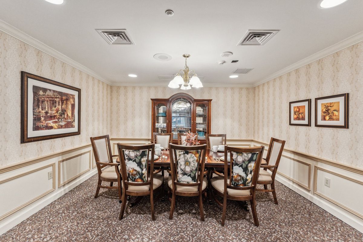 Private Dining Room at Sunrise of Decatur