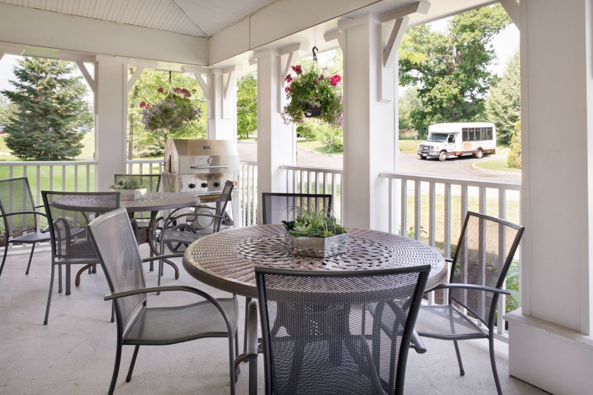 Porch, Sunrise at Beaconsfield