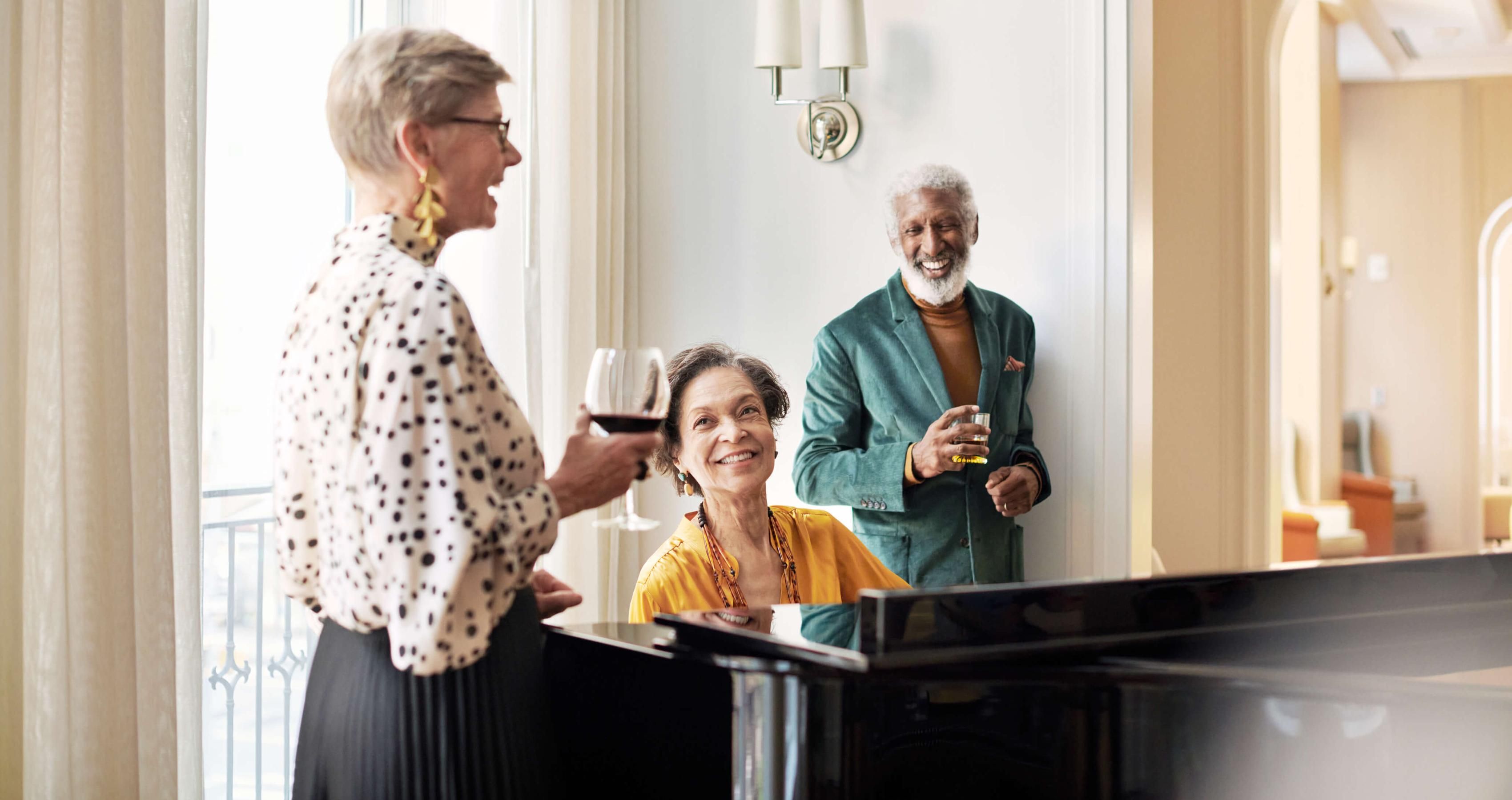 Residents Playing Piano