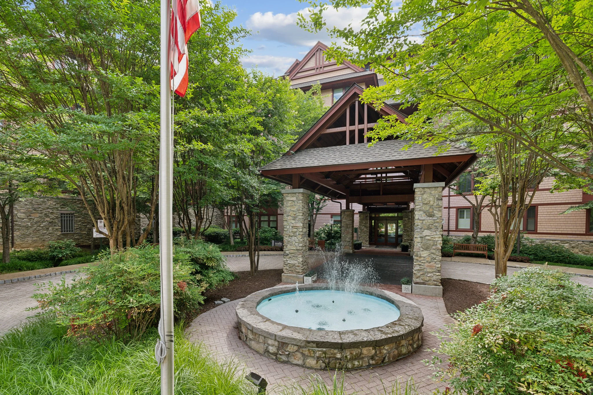 Sunrise at Fox Hill | Entrance