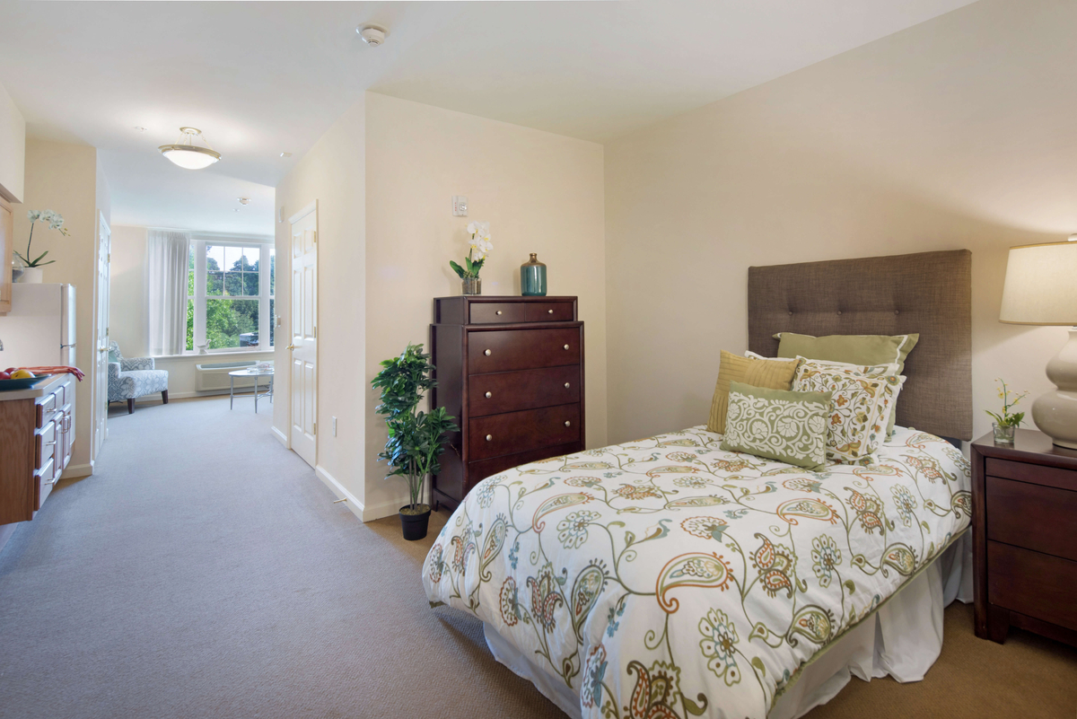 Model Bedroom | Sunrise of Bloomfield Hills