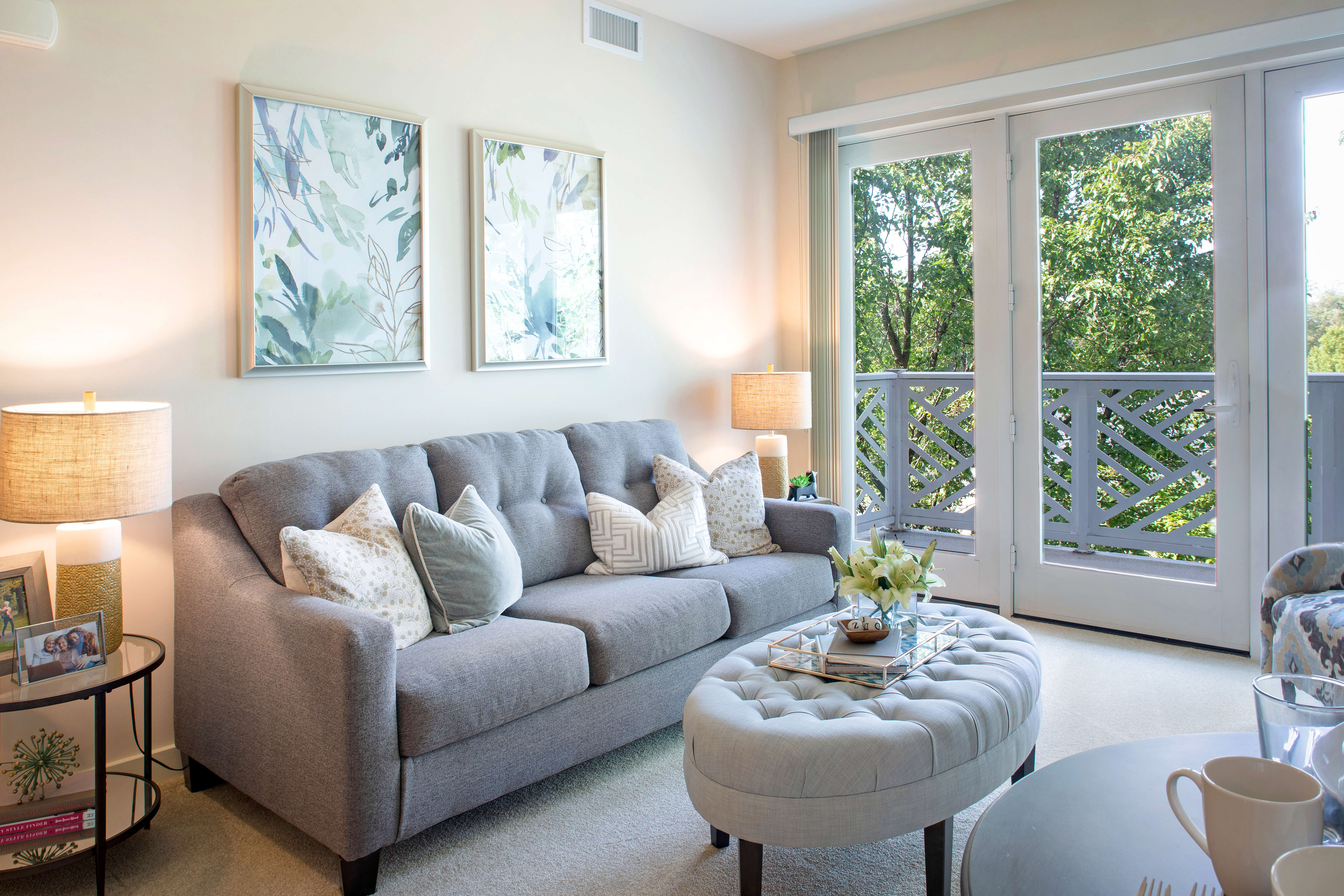 Sunrise of Fountain Square | Living Room