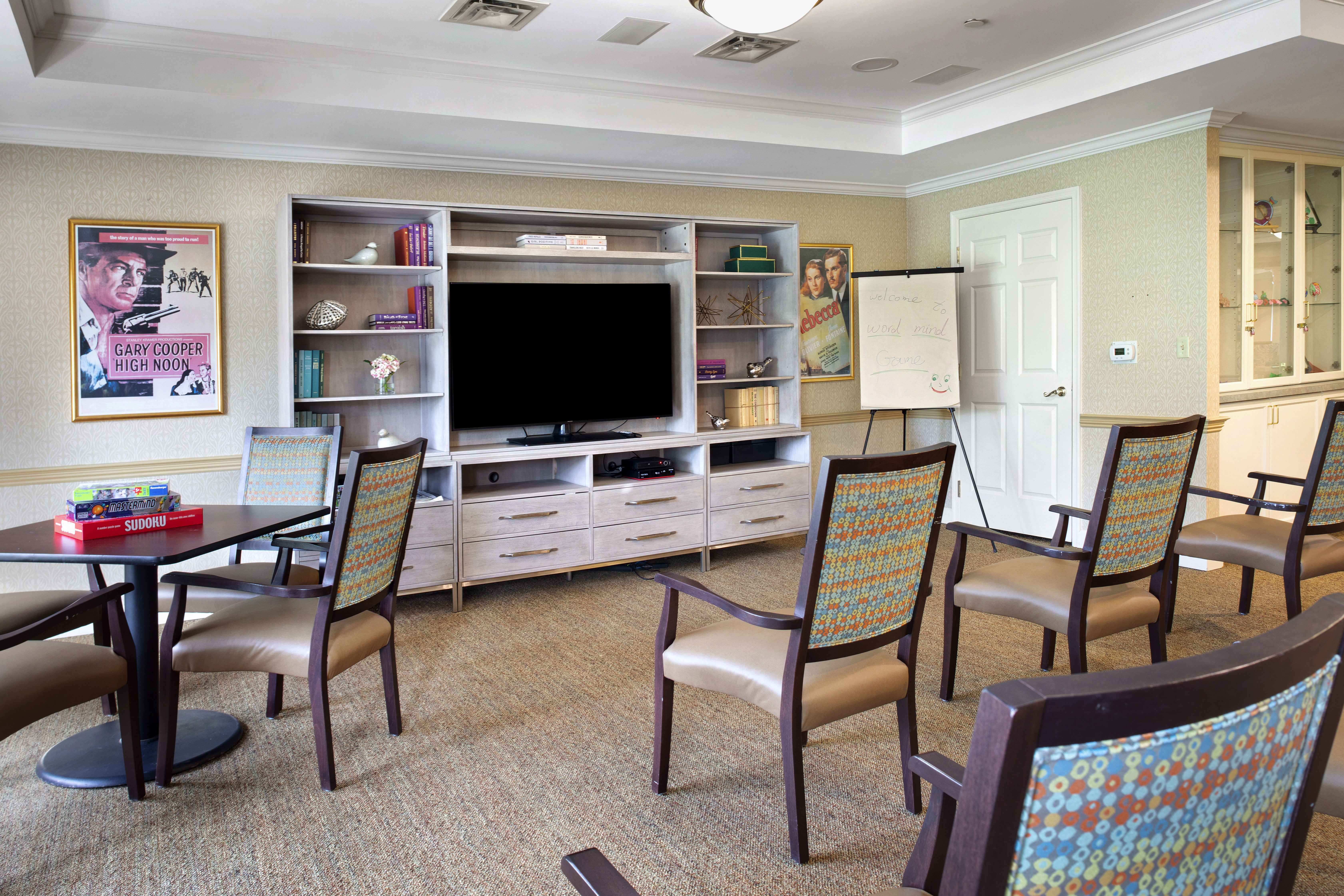 Sunrise of Unionville | Entertainment Room