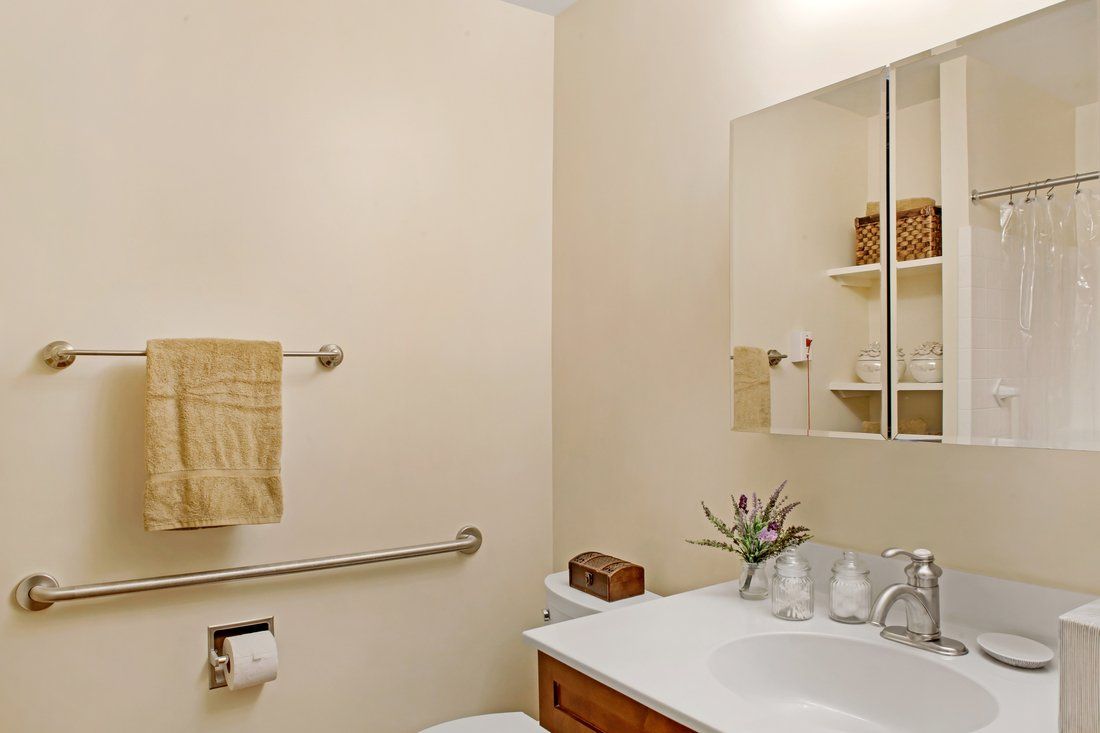 Assisted Living - Model Bathroom