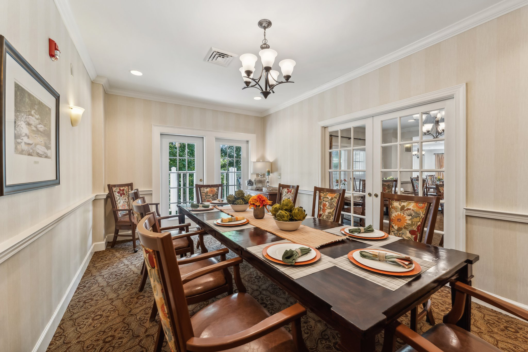 Private Dining Room | Sunrise of Raleigh