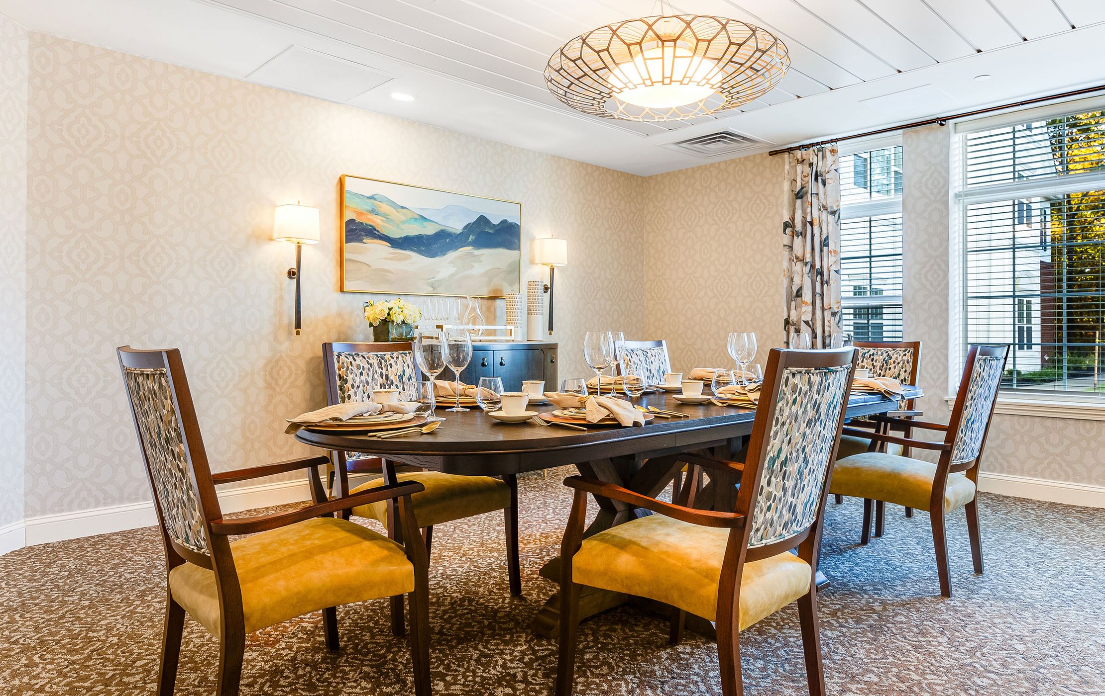 Brighton Gardens of Saddle River Private Dining Room