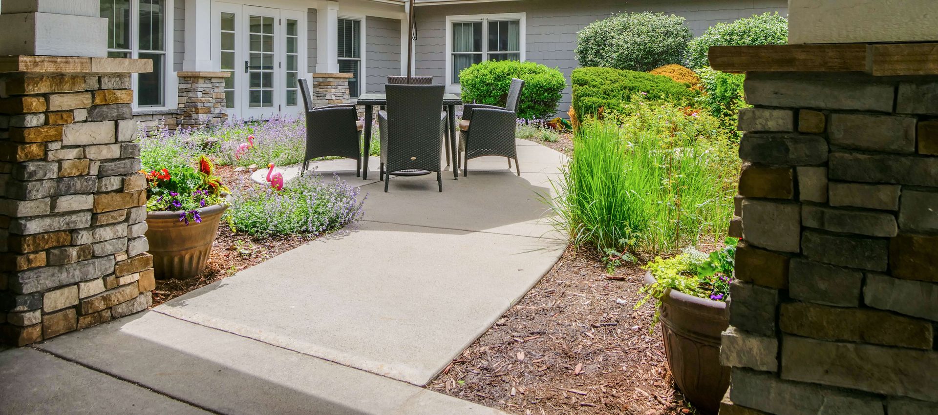 Sunrise of Boulder Courtyard