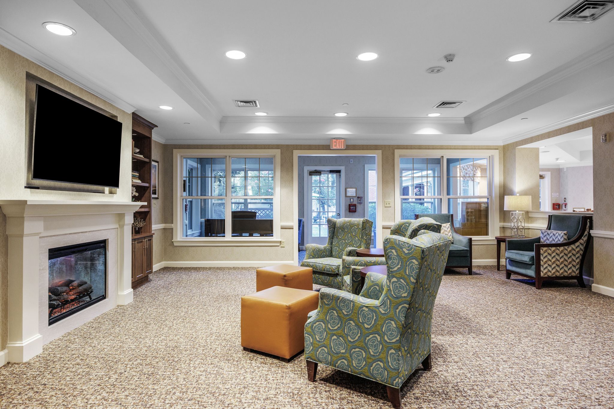 Living Room | Sunrise at Fleetwood 