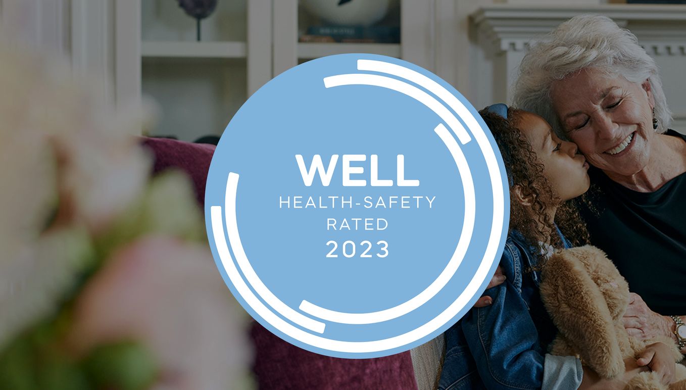  Sunrise has achieved the WELL Health-Safety Rating.