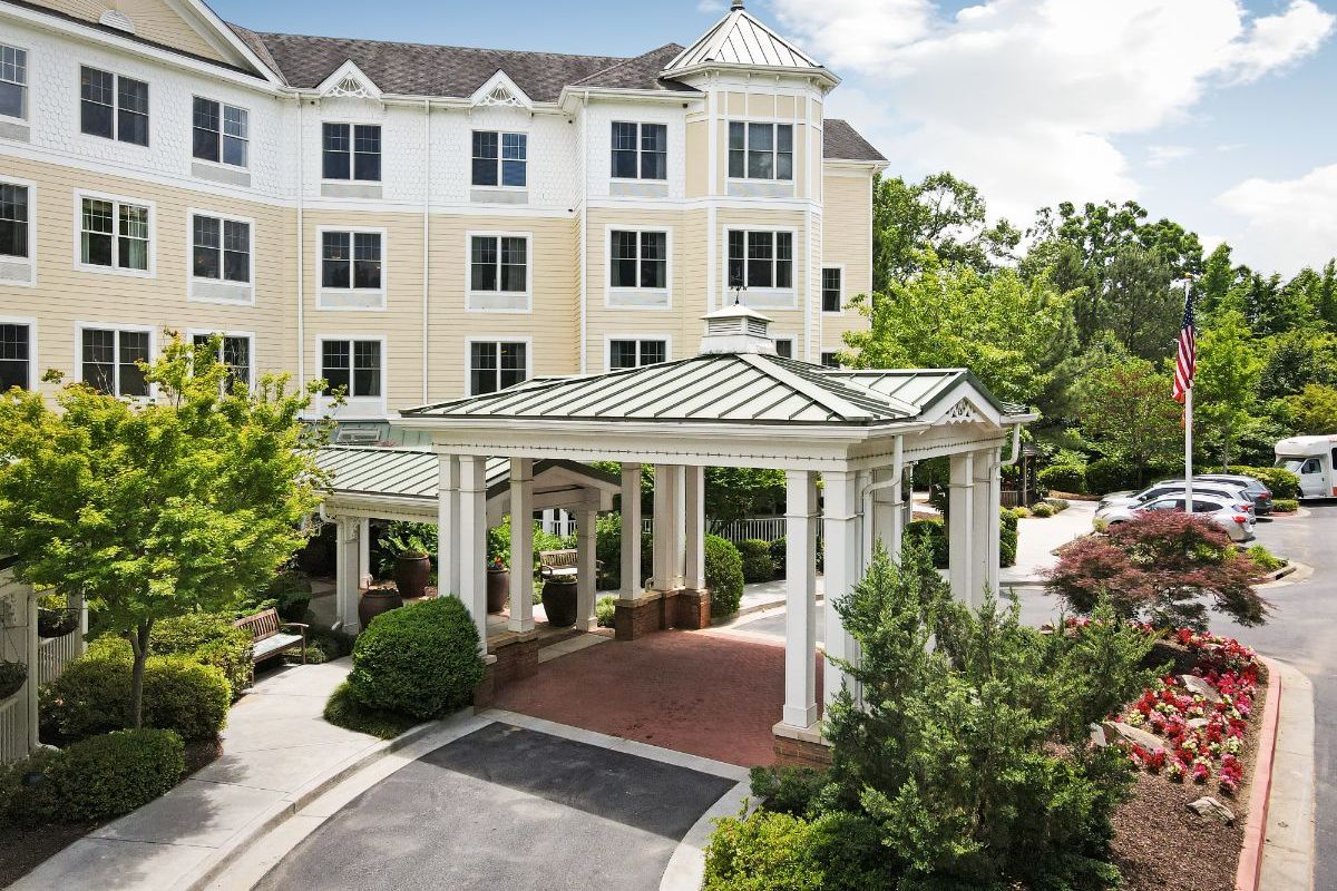 Exterior at Sunrise of Johns Creek