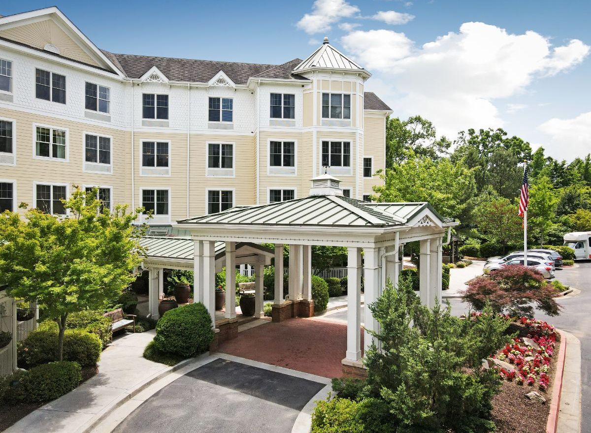 Exterior at Sunrise of Johns Creek