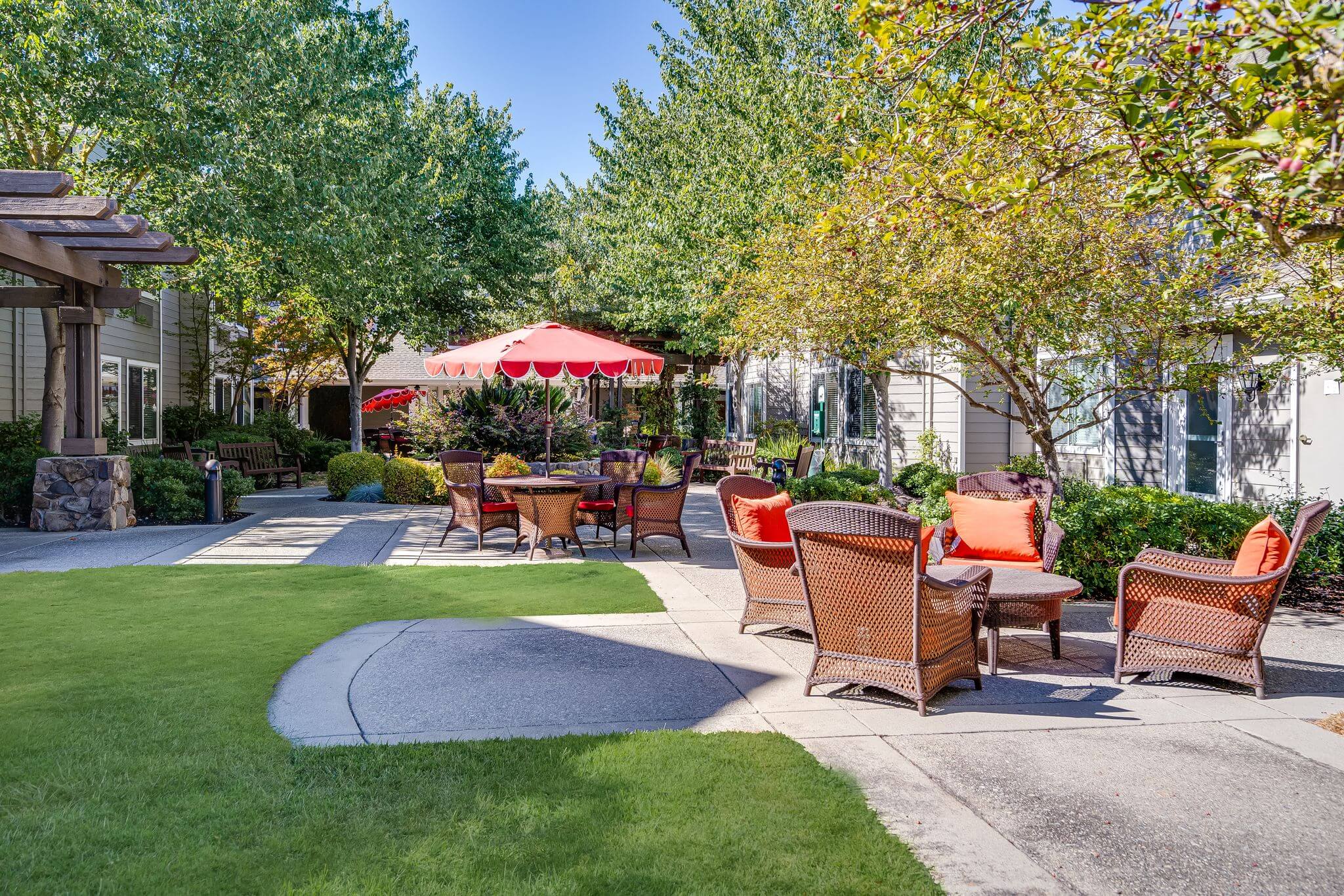 Patio | Sunrise of Danville