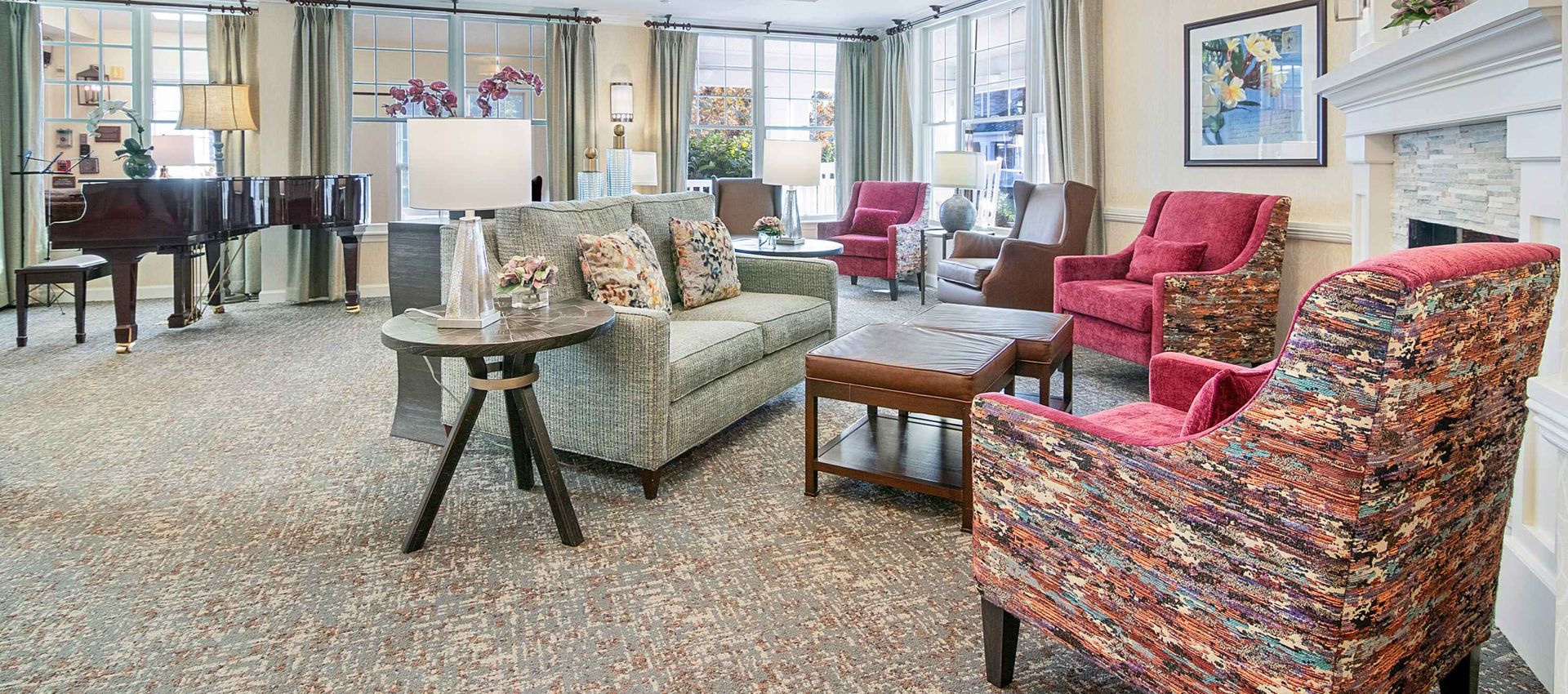 Sunrise of Cresskill Living Room