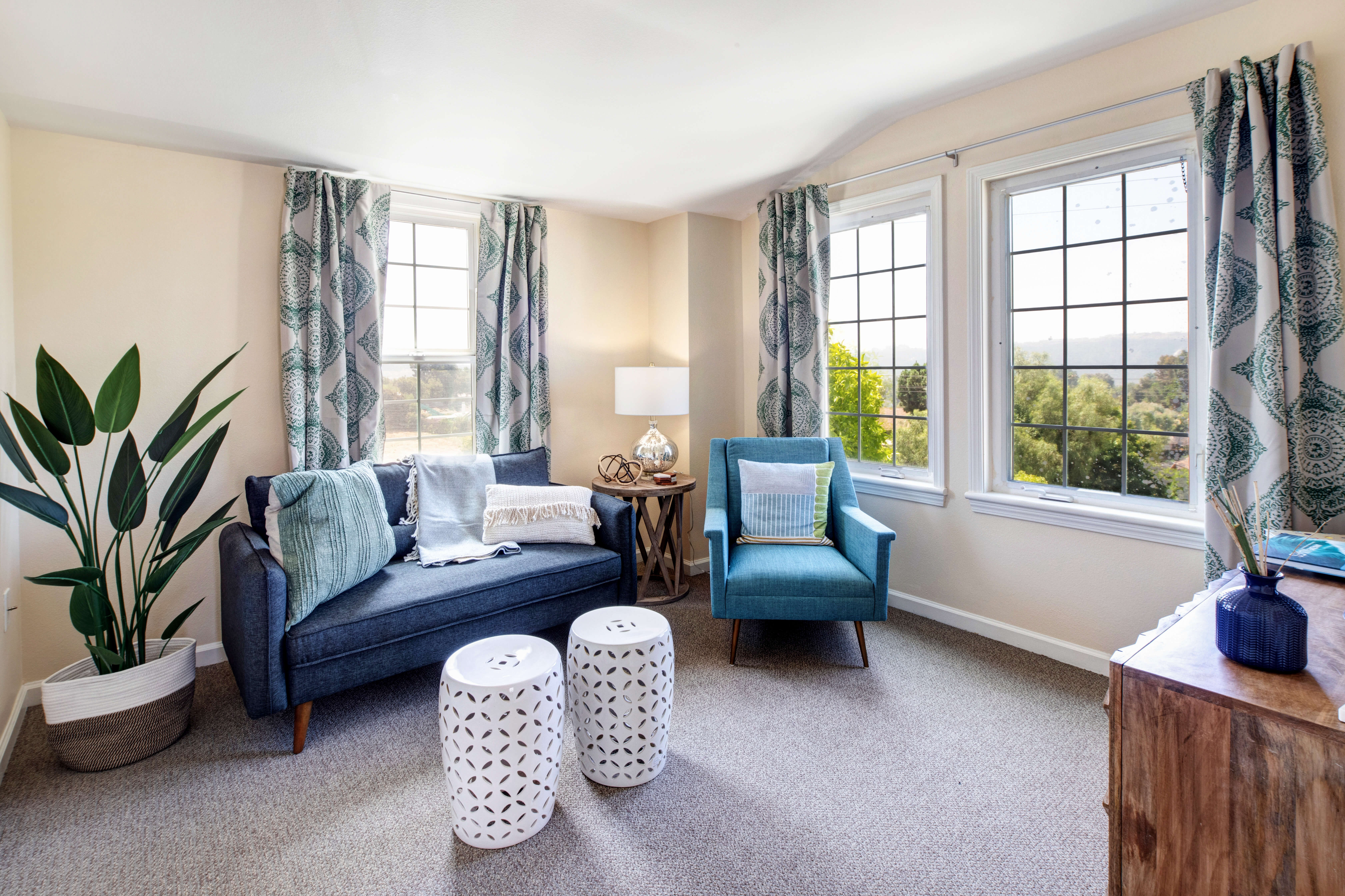 Model Suite Living Room | Sunrise at La Costa