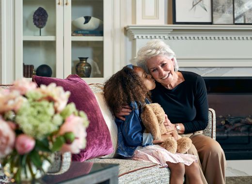 Grandma and Granddaughter